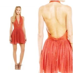 🆕 Chelsea & Violet Sequin/ Beaded Halter Dress